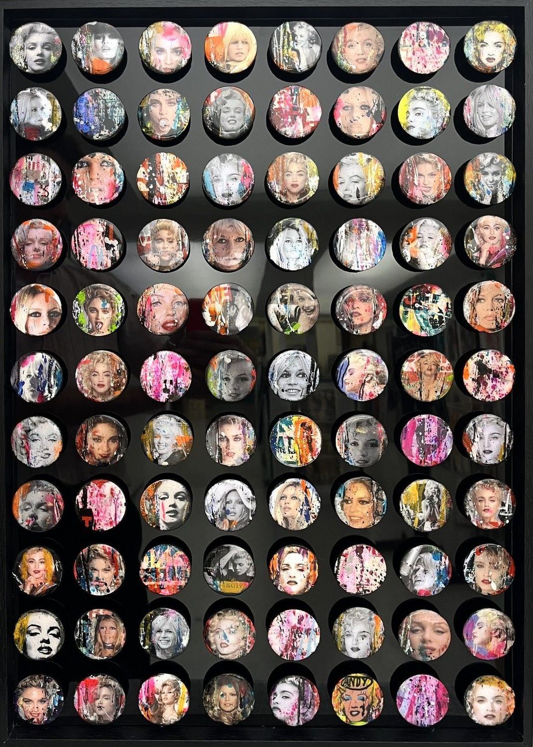 Tableau moyen format Icons – THIERRY RASINE – 50 × 70 cm