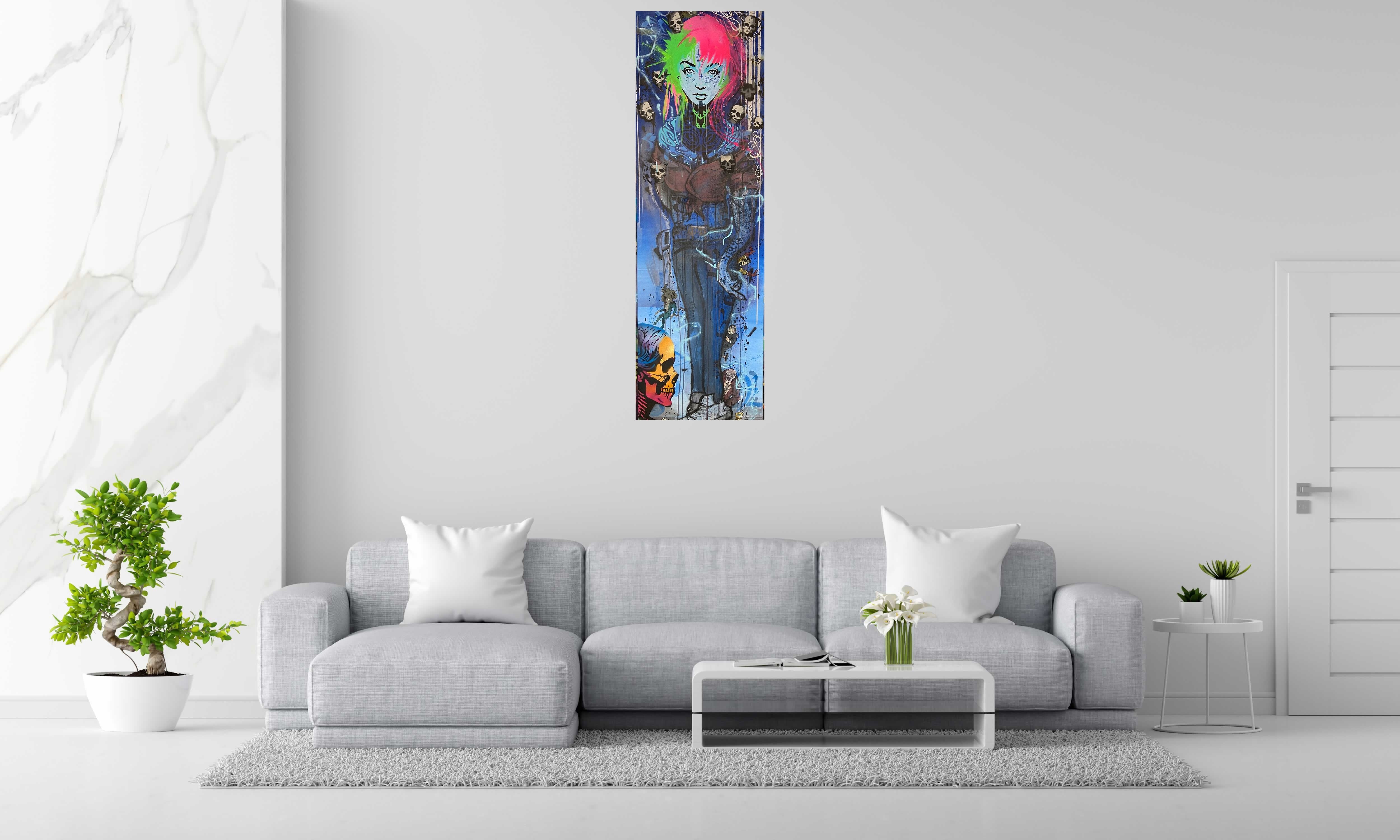 Tableau Libertad de Craig & Emer dans un intérieur – 46 × 146 cm