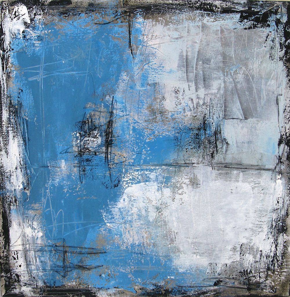 Tableau de TANIA CARRARA a pour titre  BLUR style abstrait dim : TANIA CARRARAprix:750