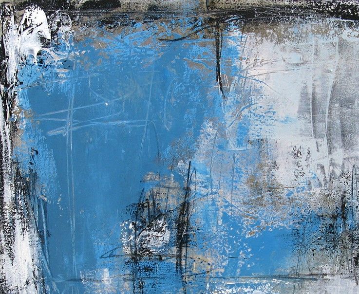 Tableau de TANIA CARRARA a pour titre  BLUR style abstrait dim : TANIA CARRARAprix:750