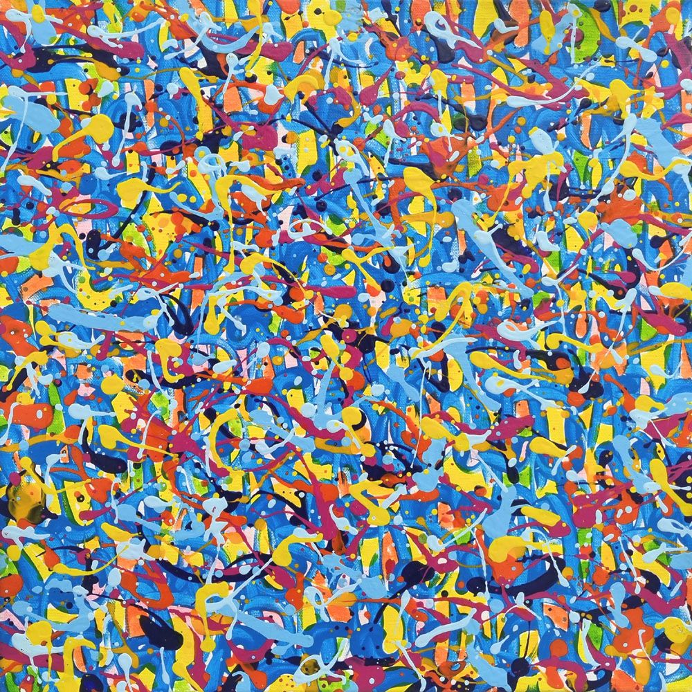 Tableau de STEPHANE RIME a pour titre  NONAME D17 style abstrait dim : STEPHANE RIMEprix:190