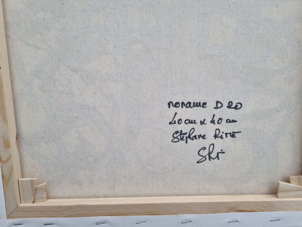 Tableau de STEPHANE RIME a pour titre  noname D20 style abstrait dim : STEPHANE RIMEprix:190