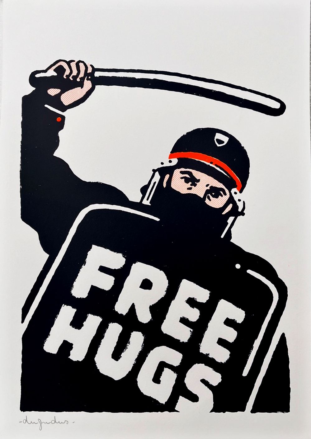 Editions d'art de DUGUDUS a pour titre  FREE FIRE style graphique dim : DUGUDUSprix:300