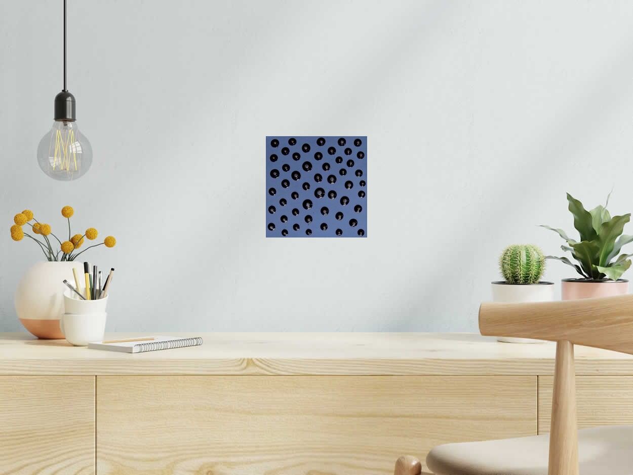 Toile Sky 5 de NASH dans un intérieur – 20 × 20 cm