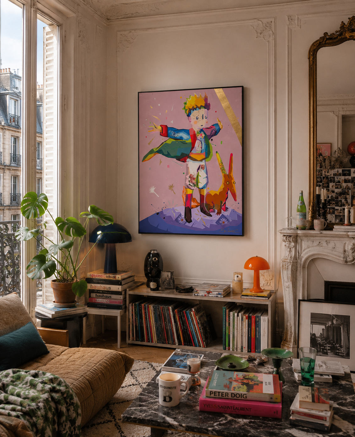 Toile Toutes les grandes personnes ont d'abord été des enfants de SCIMOC dans un intérieur – 146 × 114 cm