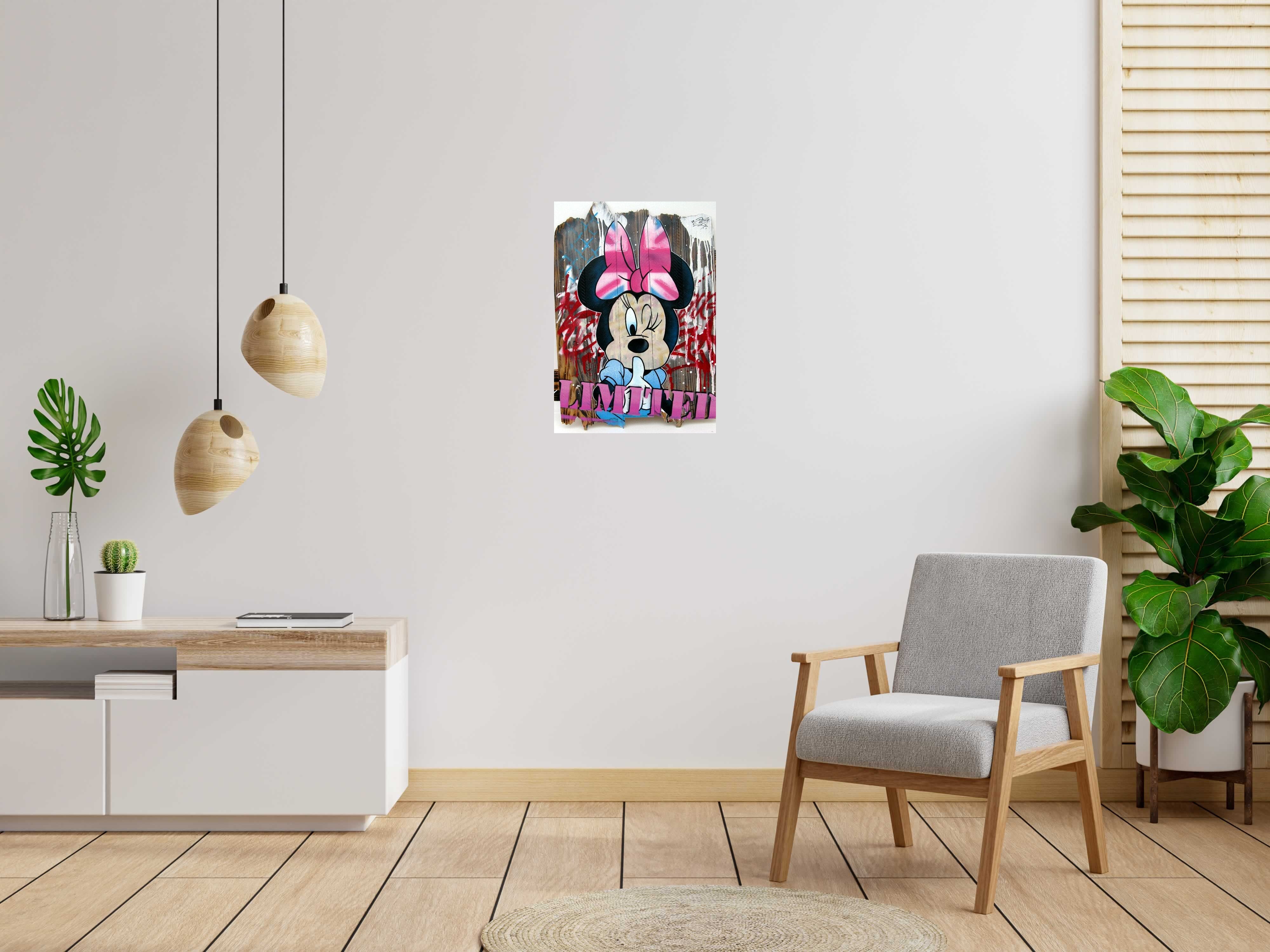 Toile MINNIE ENGLAND de JUG dans un intérieur – 73 × 51 cm