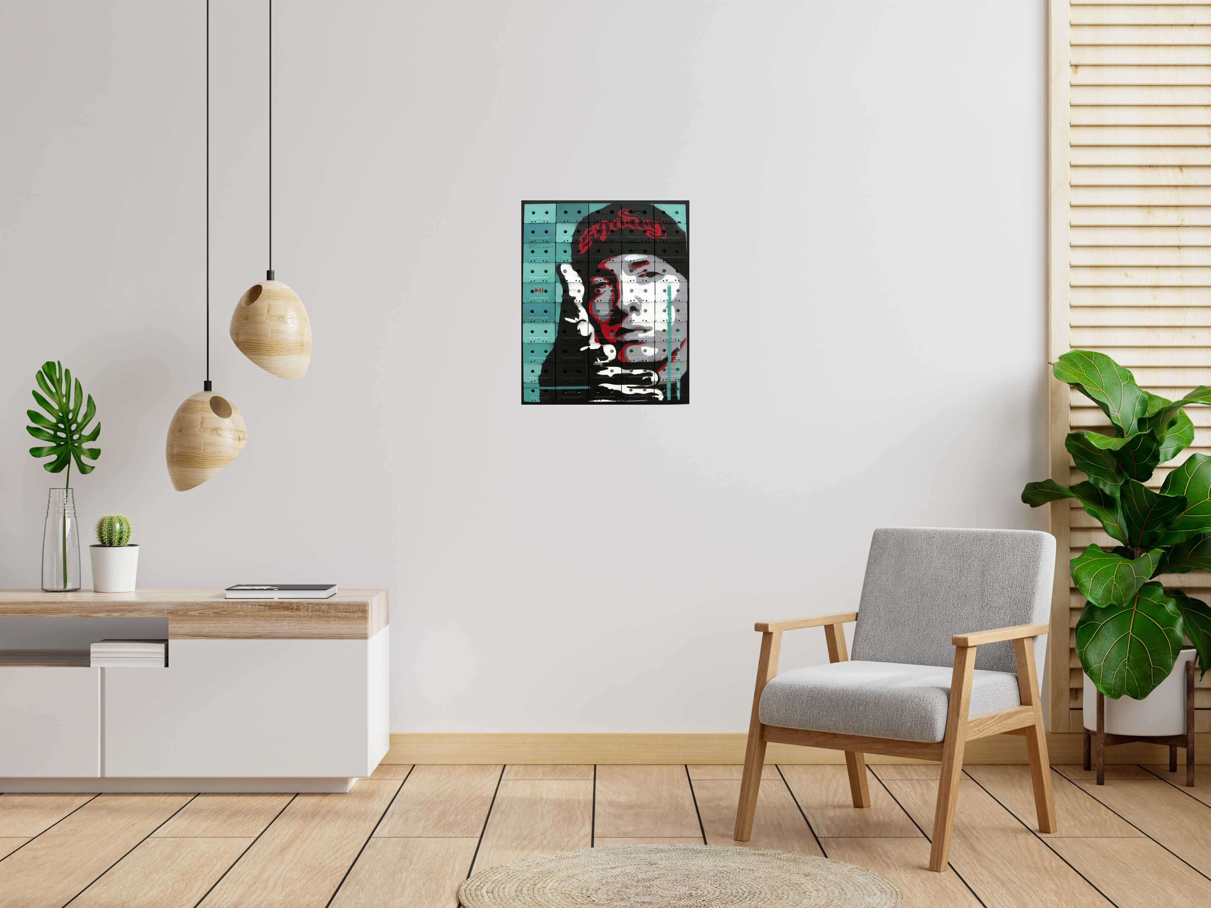 Toile SLIM S de MR MELODY dans un intérieur – 55 × 67 cm