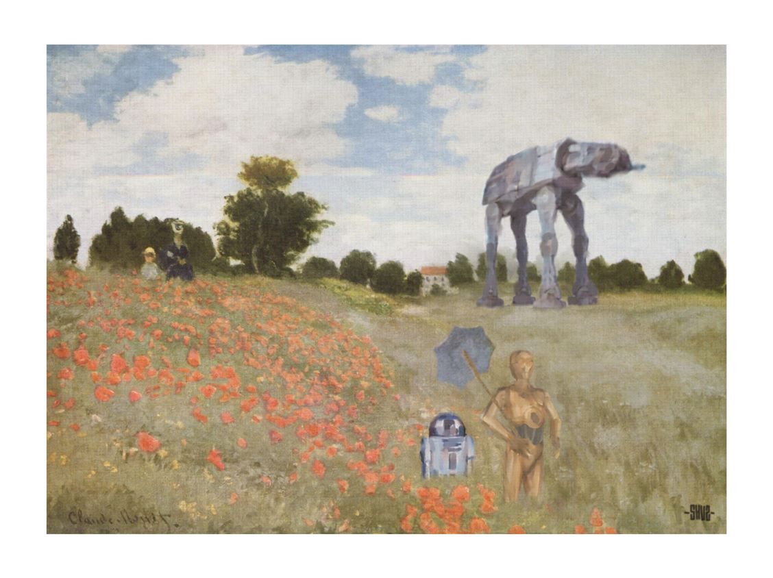 Editions d'art de SHUZ a pour titre  Les Coquelicots style figuratif dim : SHUZprix:40