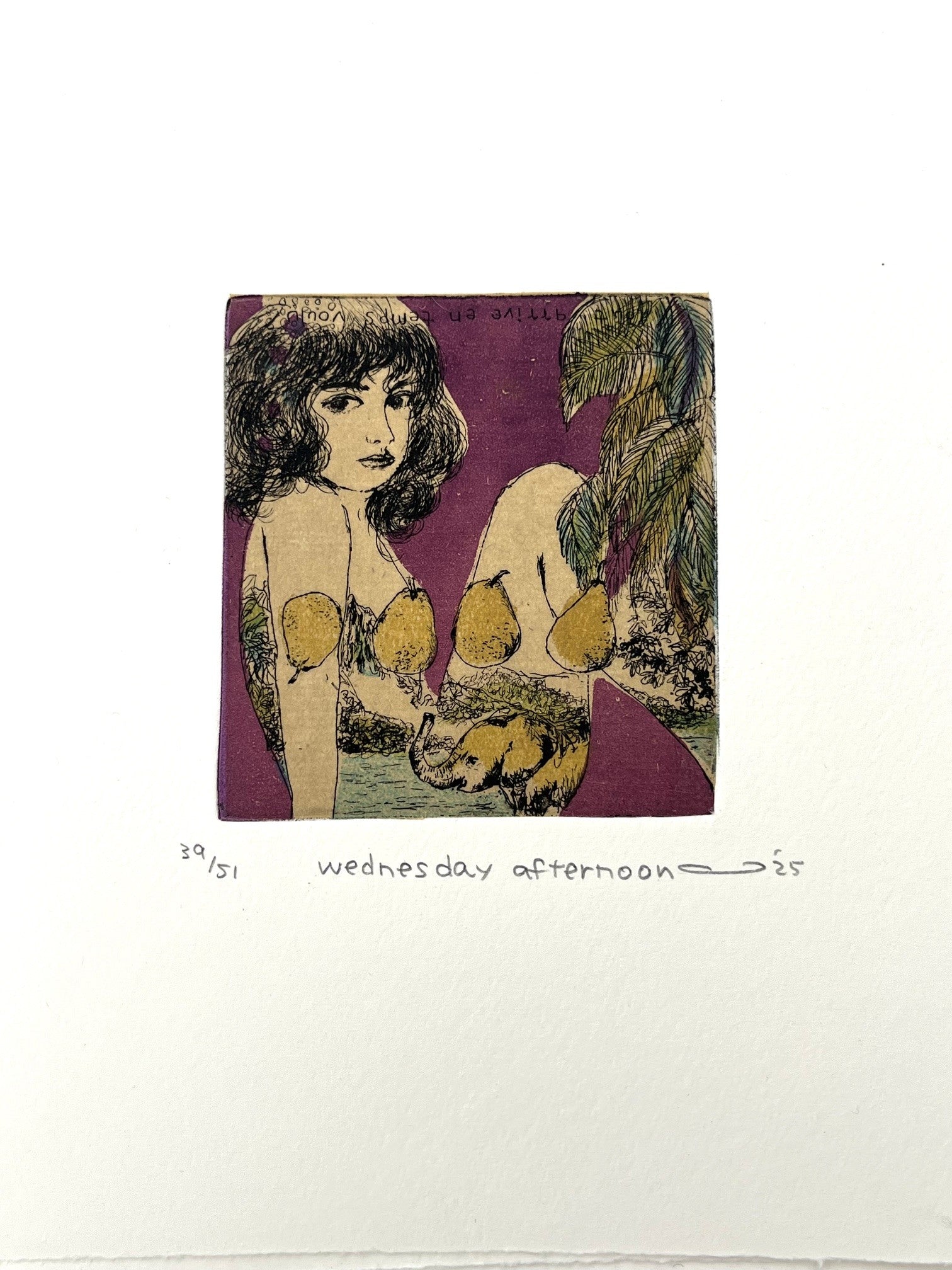 wednesday afternoon